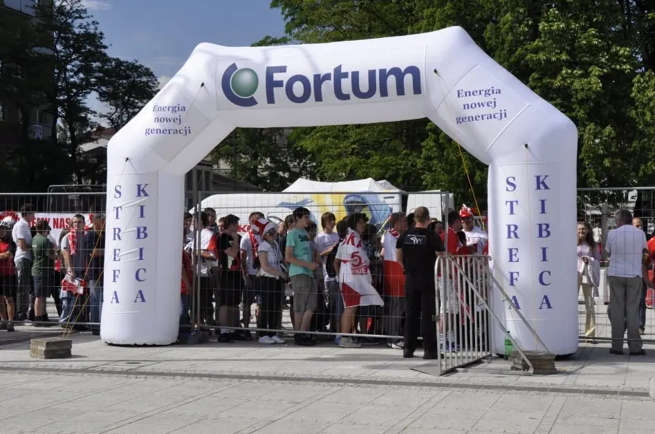 dmuchane bramy wejściowe